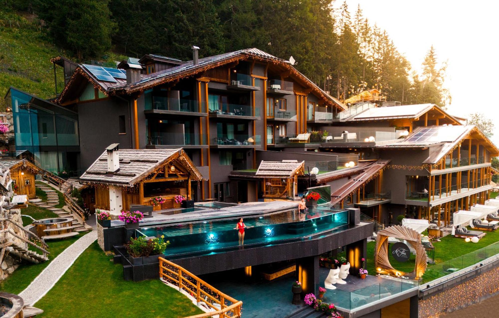Hotel Chalet Al Foss Vermiglio Esterno foto The 7132 Summit