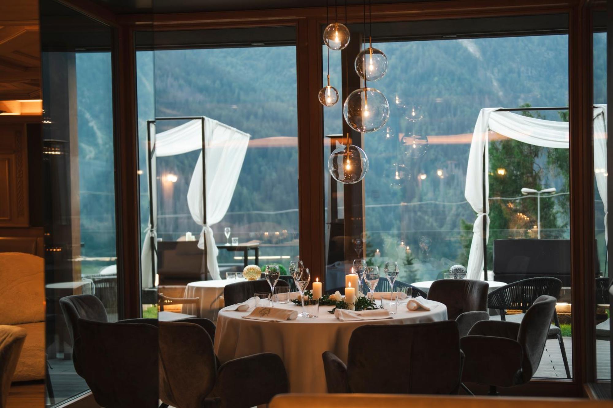Hotel Chalet Al Foss Vermiglio Esterno foto Restaurant "7132"