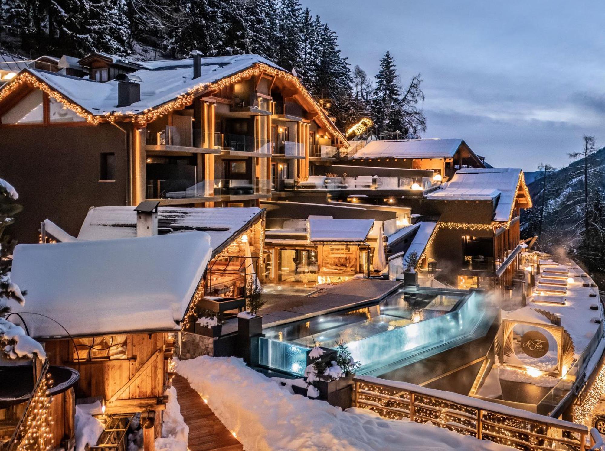 Hotel Chalet Al Foss Vermiglio Esterno foto The Hotel
